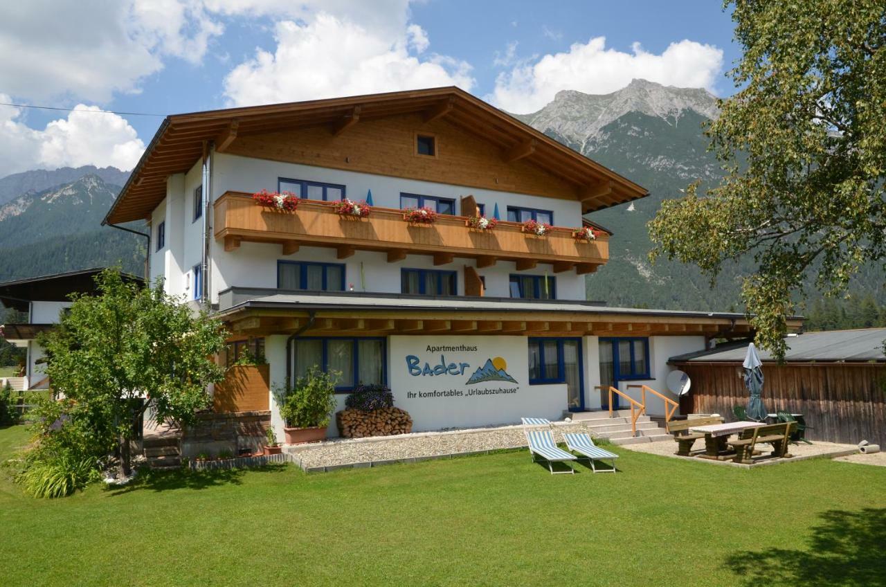Apartmenthaus Bader Leutasch Exterior foto